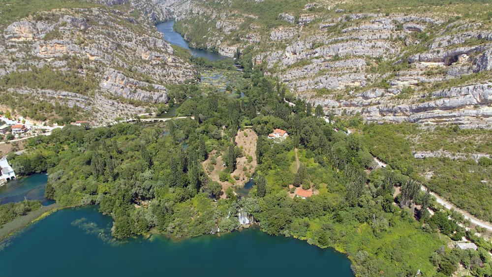 Hotel Roski Slap Дрниш Экстерьер фото